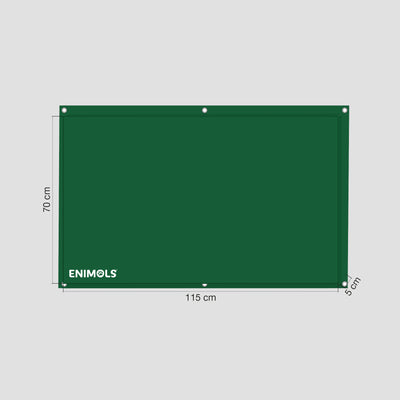 Misure del materasso impermeabile per kennel Enimols®: 115 x 70 x 5 cm